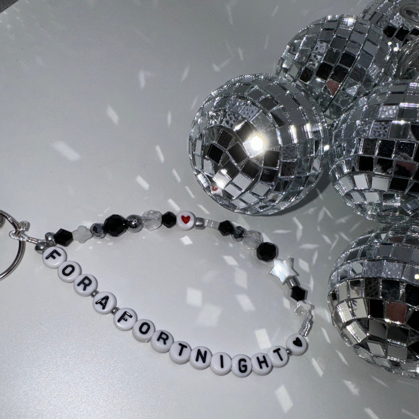 Custom Beaded Wristlet Keychain