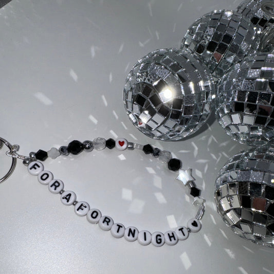 Custom Beaded Wristlet Keychain