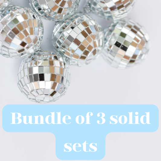 Bundle of 3 Solid Sets