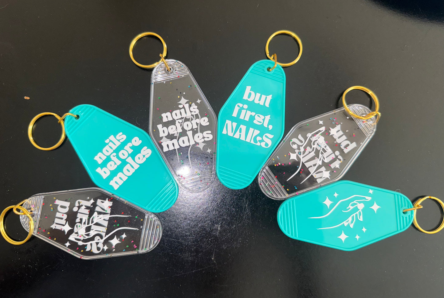 Motel Keychains